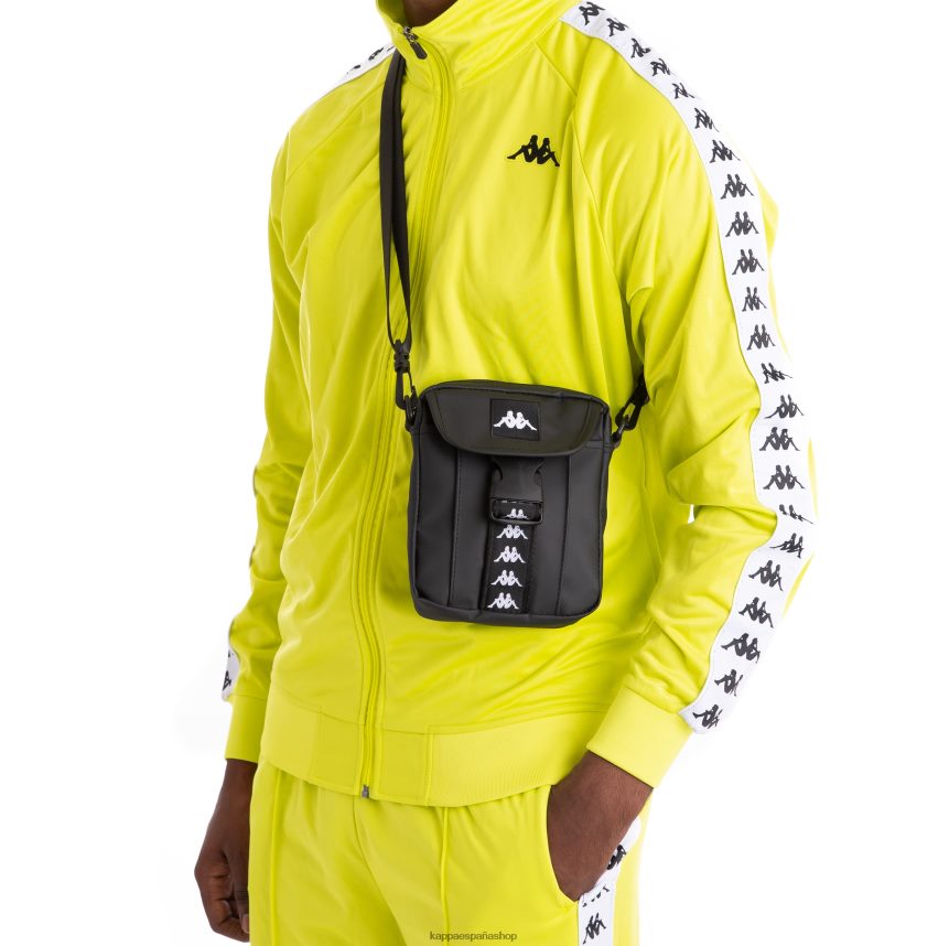 Kappa unisexo bandolera 222 banda baltuc negro Negro 4P8JZR363