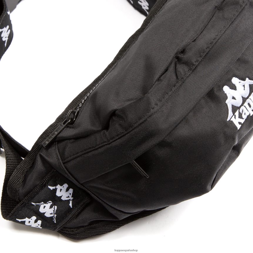 Kappa unisexo bolso 222 banda anais blanco negro 4P8JZR362