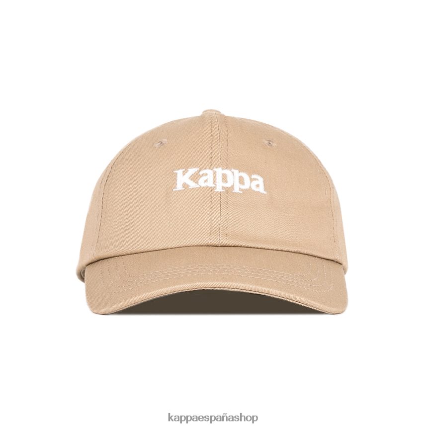 Kappa unisexo Auténtica gorra Hoogeveen. beige 4P8JZR334