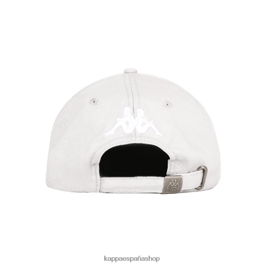 Kappa unisexo Auténtica gorra Hoogeveen. gris 4P8JZR296