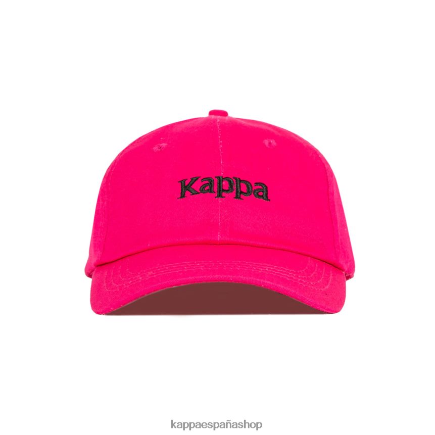 Kappa unisexo Auténtica gorra Hoogeveen. rosa negro 4P8JZR308