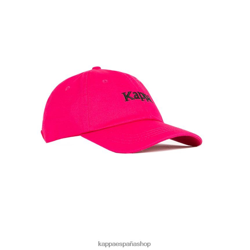 Kappa unisexo Auténtica gorra Hoogeveen. rosa negro 4P8JZR308