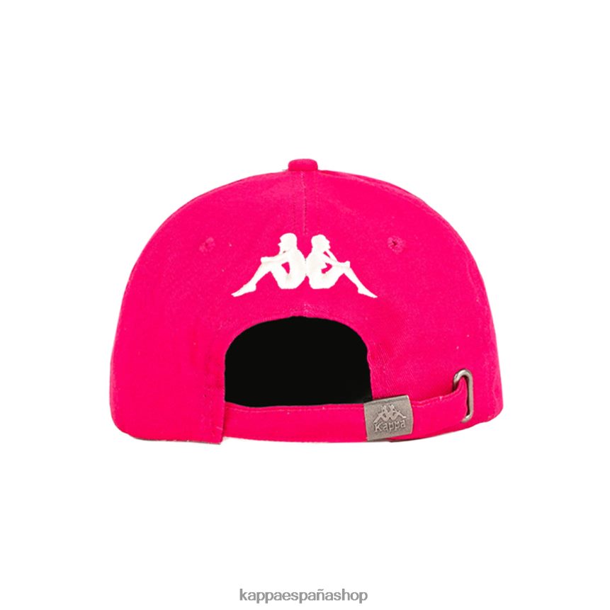 Kappa unisexo Auténtica gorra Hoogeveen. rosa negro 4P8JZR308