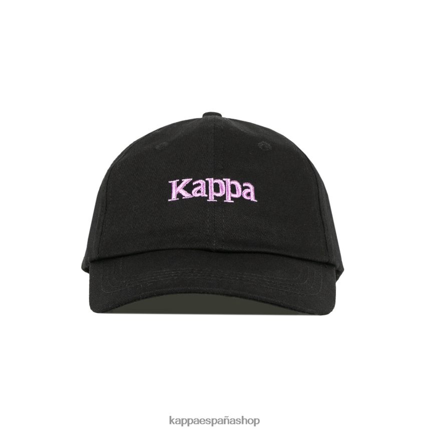 Kappa unisexo Auténtica gorra Hoogeveen. violeta humo negro 4P8JZR312