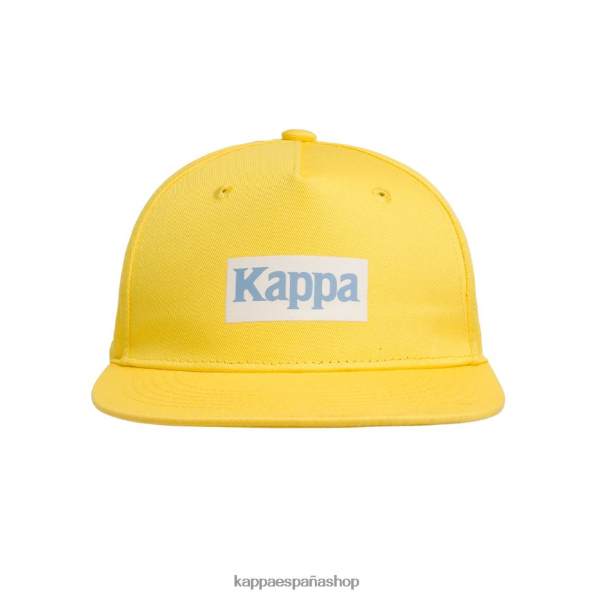Kappa unisexo Auténtica gorra tornado Graphik. amarillo azul claro 4P8JZR301