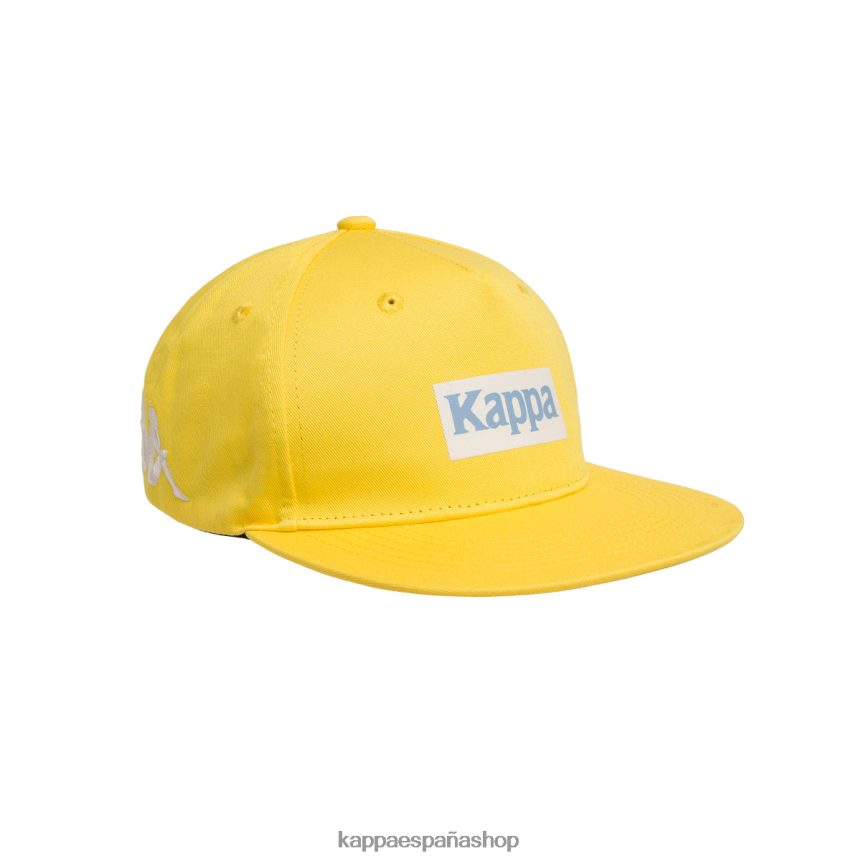 Kappa unisexo Auténtica gorra tornado Graphik. amarillo azul claro 4P8JZR301