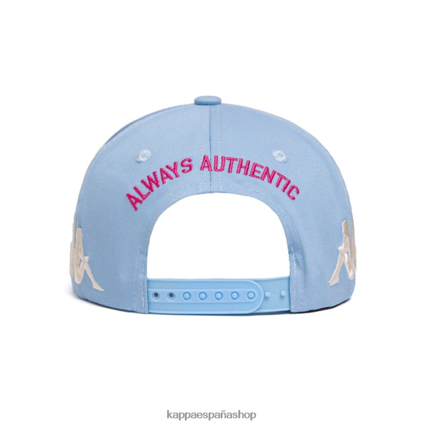 Kappa unisexo Auténtica gorra tornado Graphik. rosa azul claro 4P8JZR309