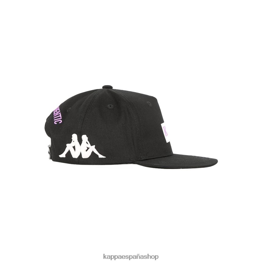 Kappa unisexo Auténtica gorra tornado Graphik. violeta humo negro 4P8JZR310