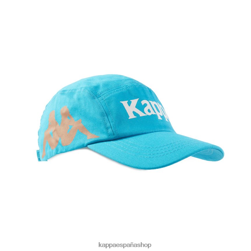 Kappa unisexo gorra anfrei auténtica aguamarina oscura 4P8JZR323