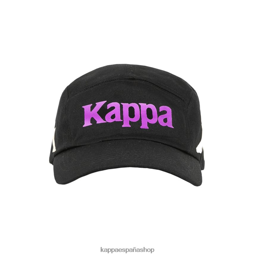 Kappa unisexo gorra anfrei auténtica arena de humo negro 4P8JZR314