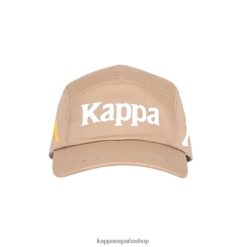 Kappa unisexo gorra anfrei auténtica beige 4P8JZR332