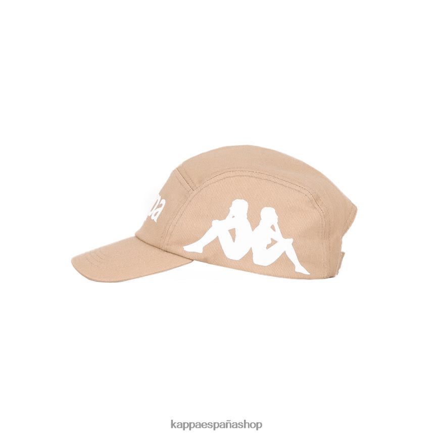 Kappa unisexo gorra anfrei auténtica beige 4P8JZR332