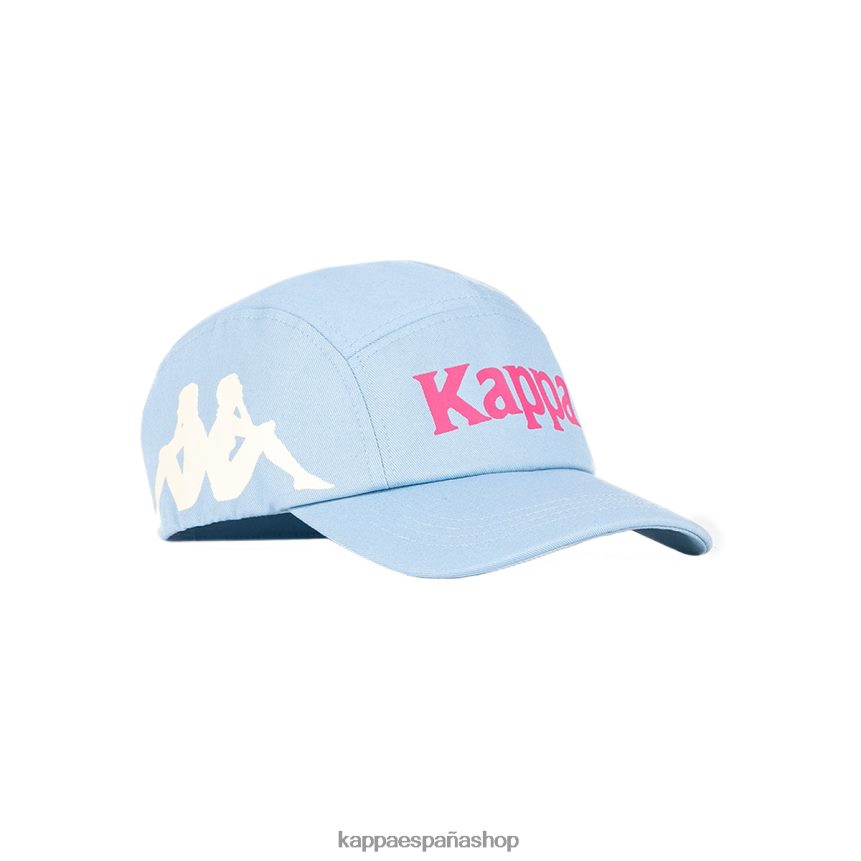 Kappa unisexo gorra anfrei auténtica rosa azul claro 4P8JZR313