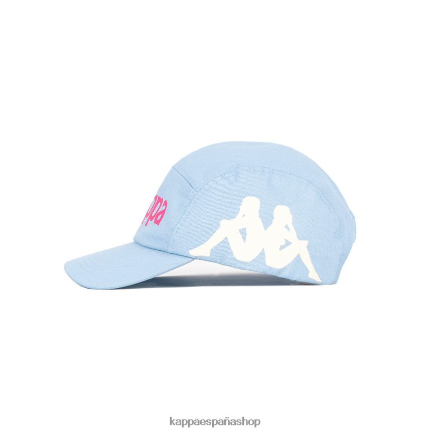 Kappa unisexo gorra anfrei auténtica rosa azul claro 4P8JZR313