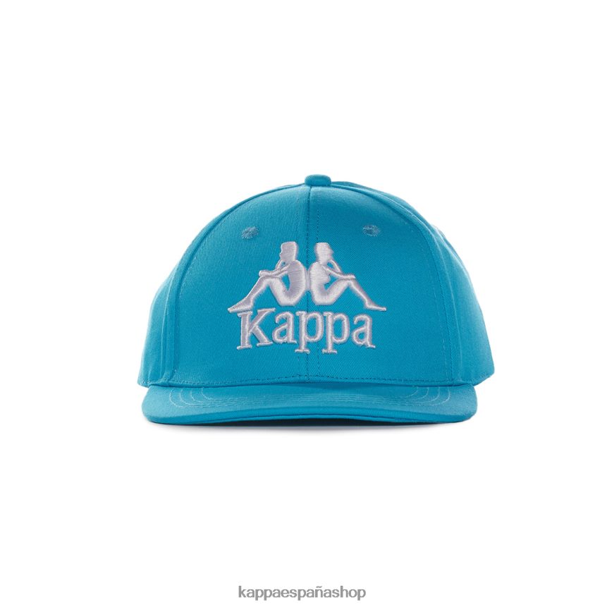 Kappa unisexo gorra bzadem auténtica para niños blanco aguamarina oscuro 4P8JZR326