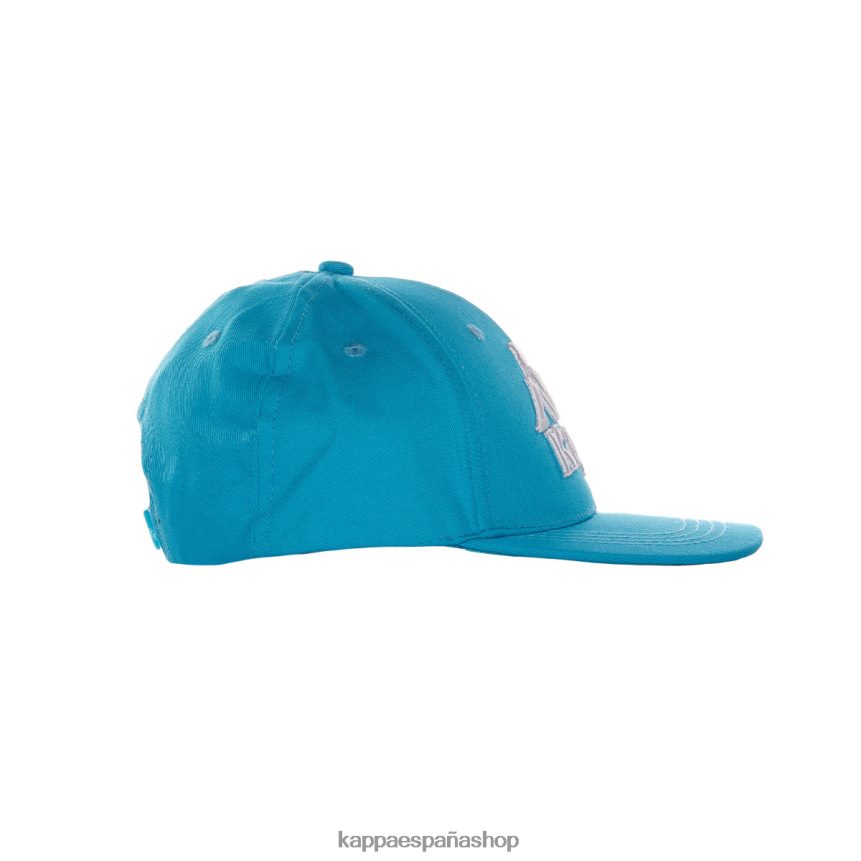 Kappa unisexo gorra bzadem auténtica para niños blanco aguamarina oscuro 4P8JZR326