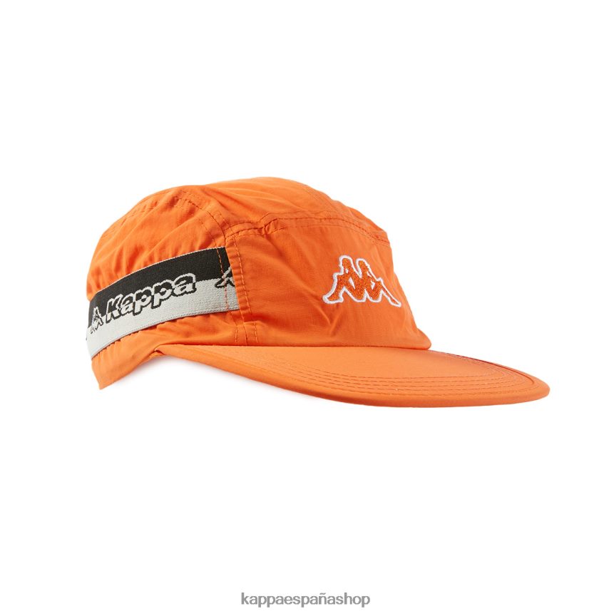 Kappa unisexo gorra dream con cinta del logo naranja 4P8JZR322