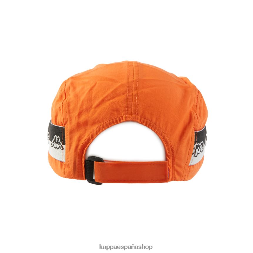 Kappa unisexo gorra dream con cinta del logo naranja 4P8JZR322