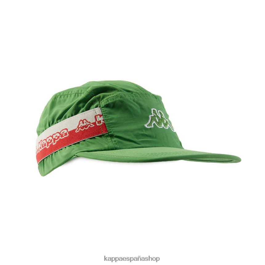 Kappa unisexo gorra dream con cinta del logo verde 4P8JZR321