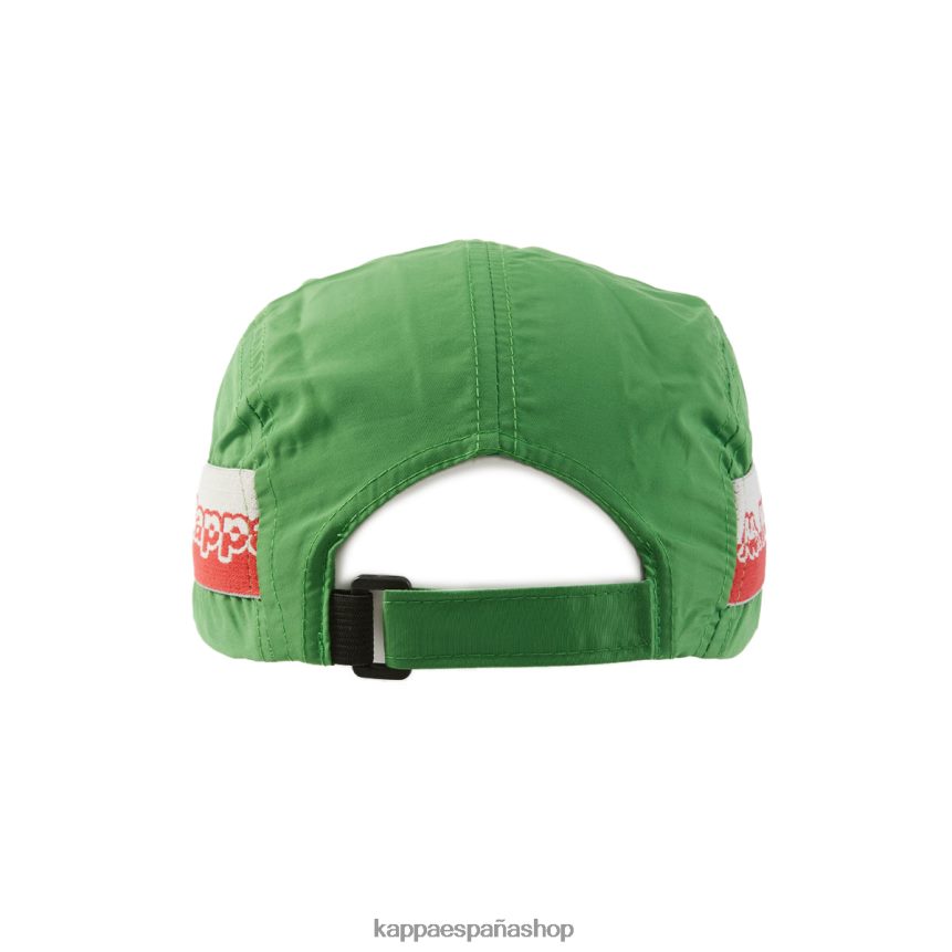 Kappa unisexo gorra dream con cinta del logo verde 4P8JZR321