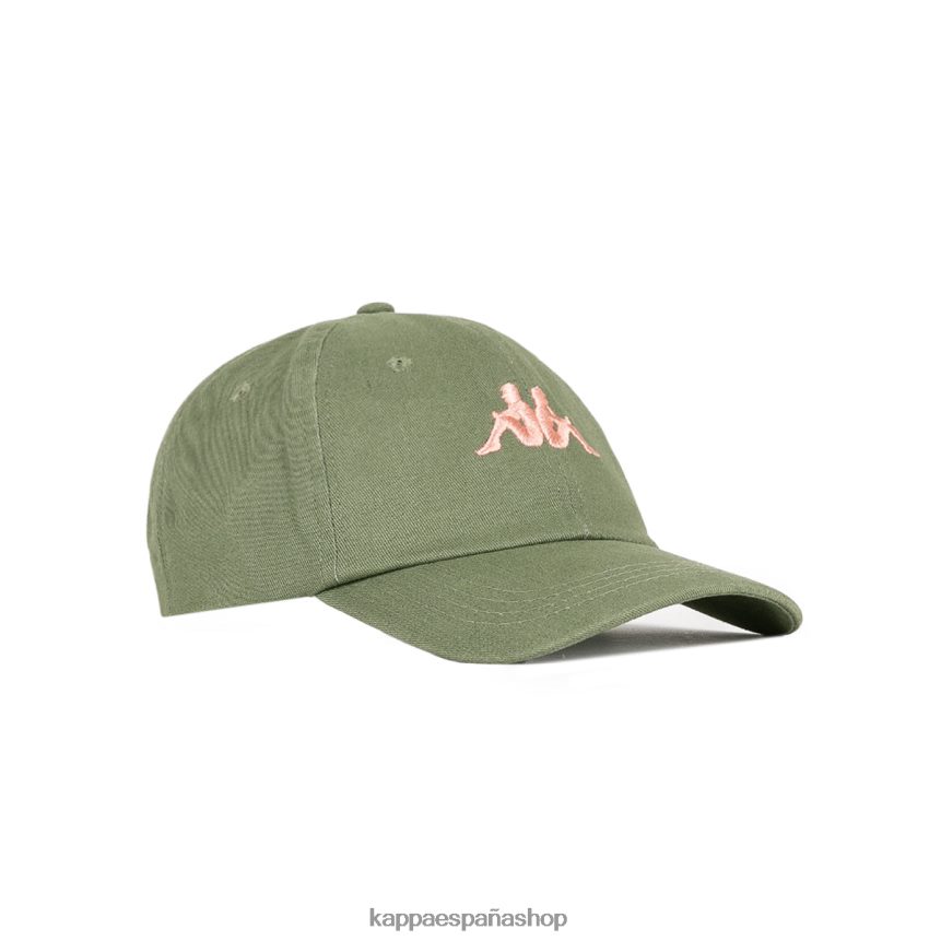 Kappa unisexo gorra meppel auténtica aceituna verde 4P8JZR330