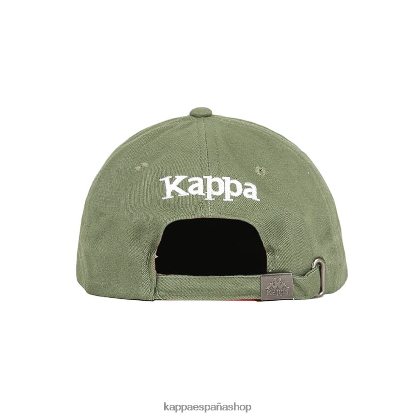 Kappa unisexo gorra meppel auténtica aceituna verde 4P8JZR330