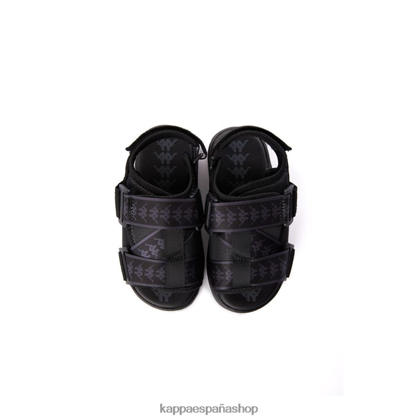 Kappa unisexo sandalias niños 222 banda mitel 2 niños pequeños Gris oscuro 4P8JZR818