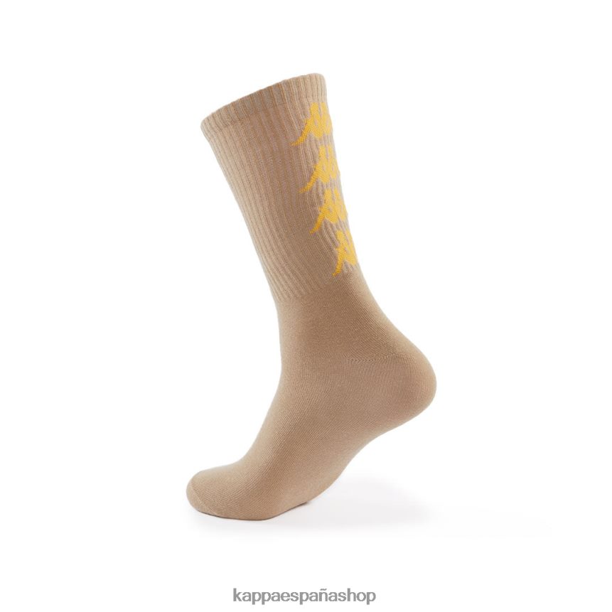 Kappa unisexo calcetines amal auténticos 1 paquete beige amarillo claro 4P8JZR356
