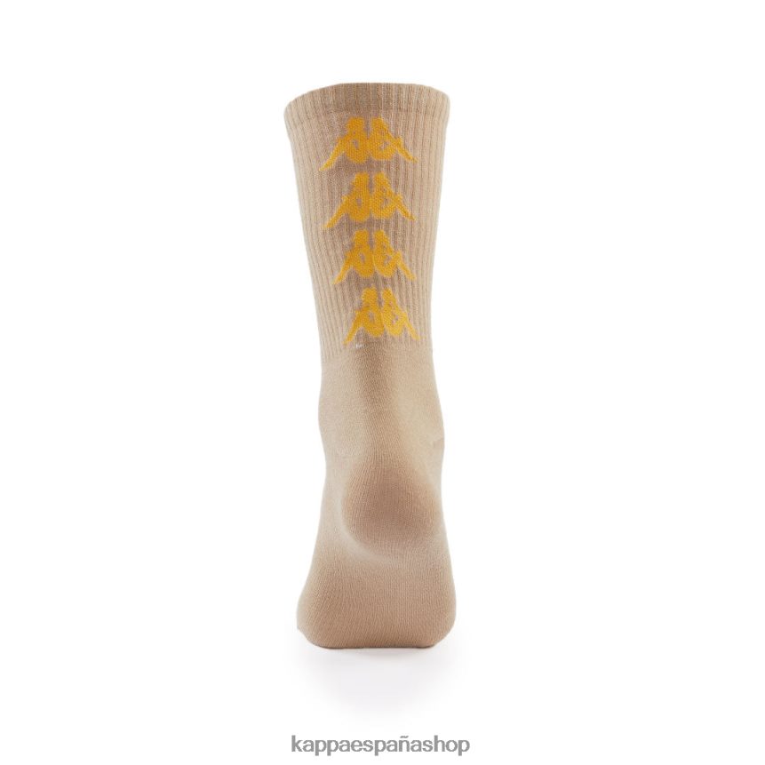 Kappa unisexo calcetines amal auténticos 1 paquete beige amarillo claro 4P8JZR356