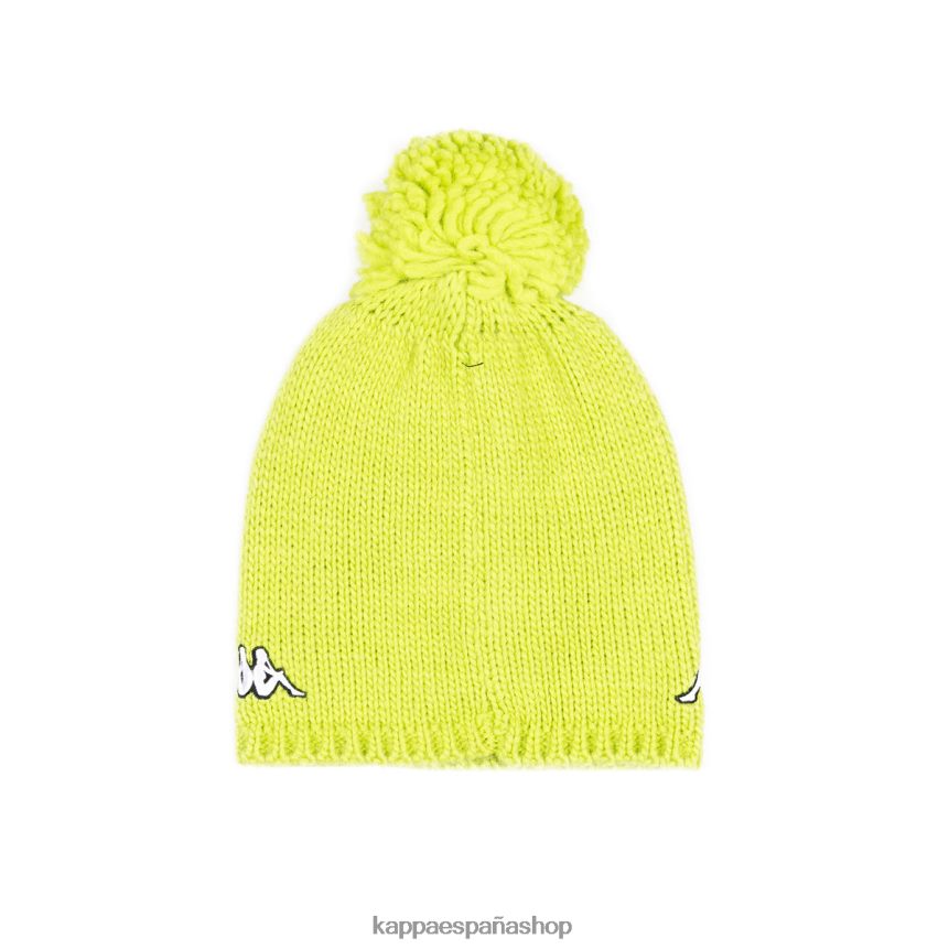 Kappa unisexo Gorro 6cento flocado 3 fisi lima verde 4P8JZR339