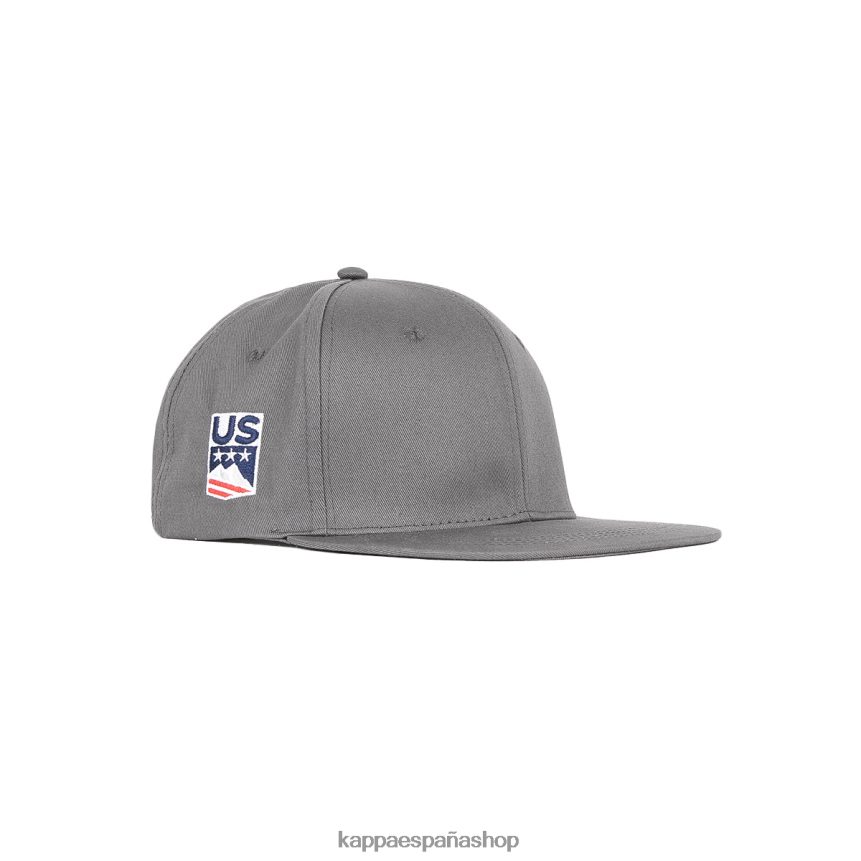 Kappa unisexo Sombrero de 6cento wraz us gris 4P8JZR288