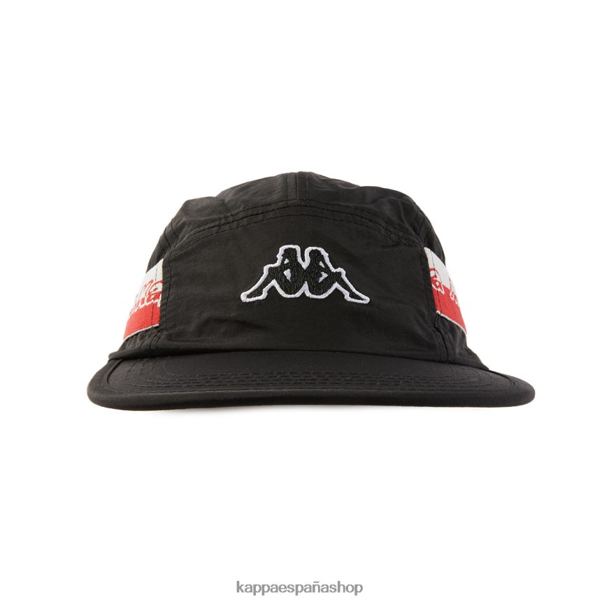 Kappa unisexo gorra dream con cinta del logo humo negro 4P8JZR397
