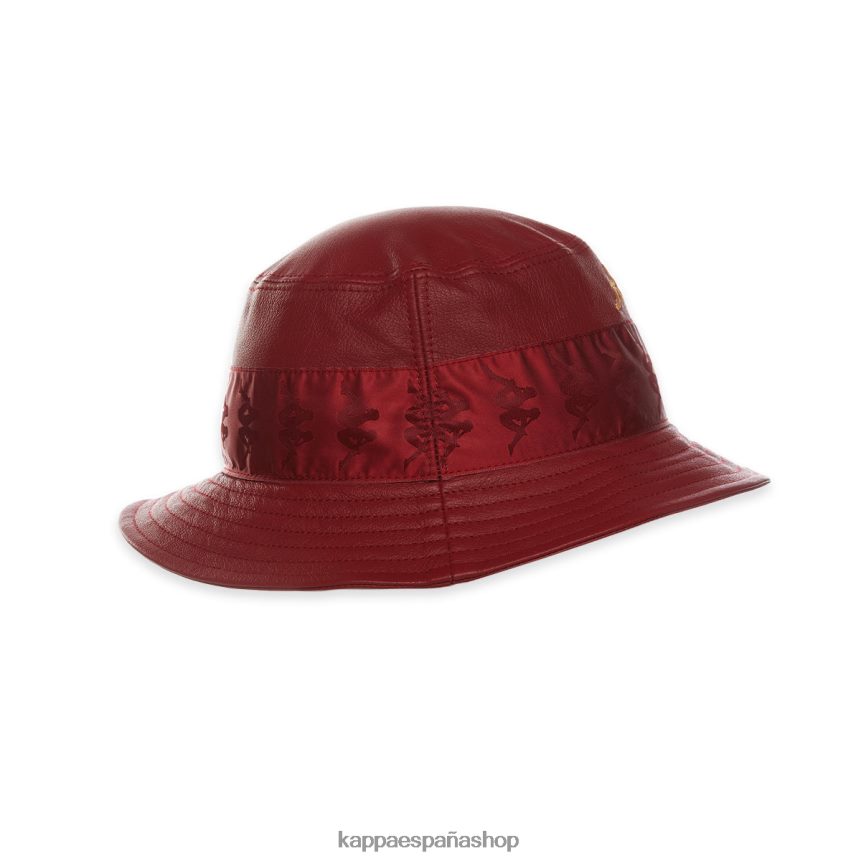 Kappa unisexo sombrero de pescador 222 banda rojo 4P8JZR325