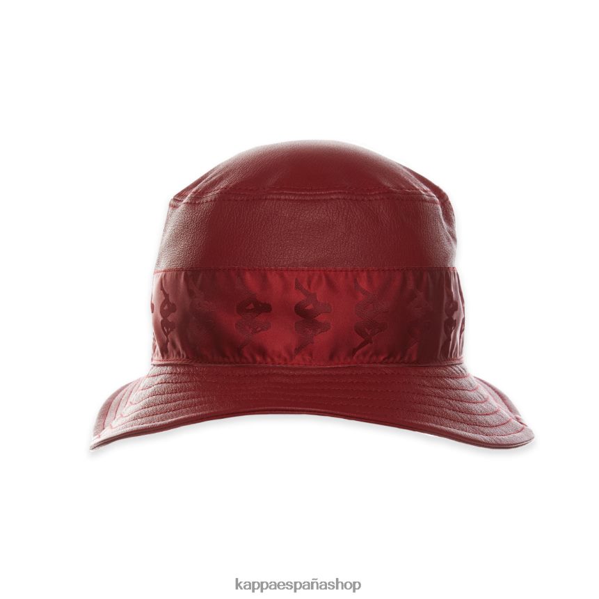 Kappa unisexo sombrero de pescador 222 banda rojo 4P8JZR325