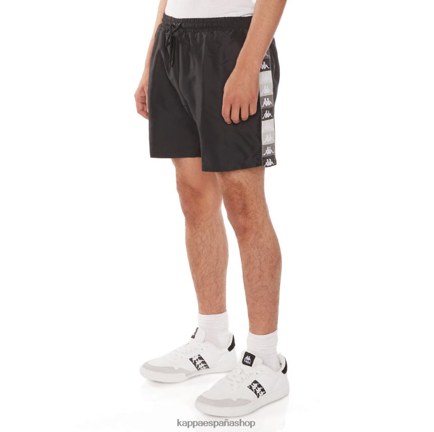 Kappa hombres auténticos bañadores Grant azabache negro 4P8JZR226
