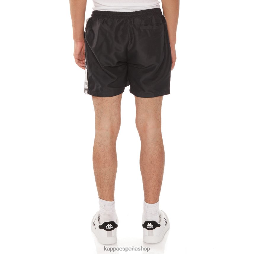 Kappa hombres auténticos bañadores Grant azabache negro 4P8JZR226