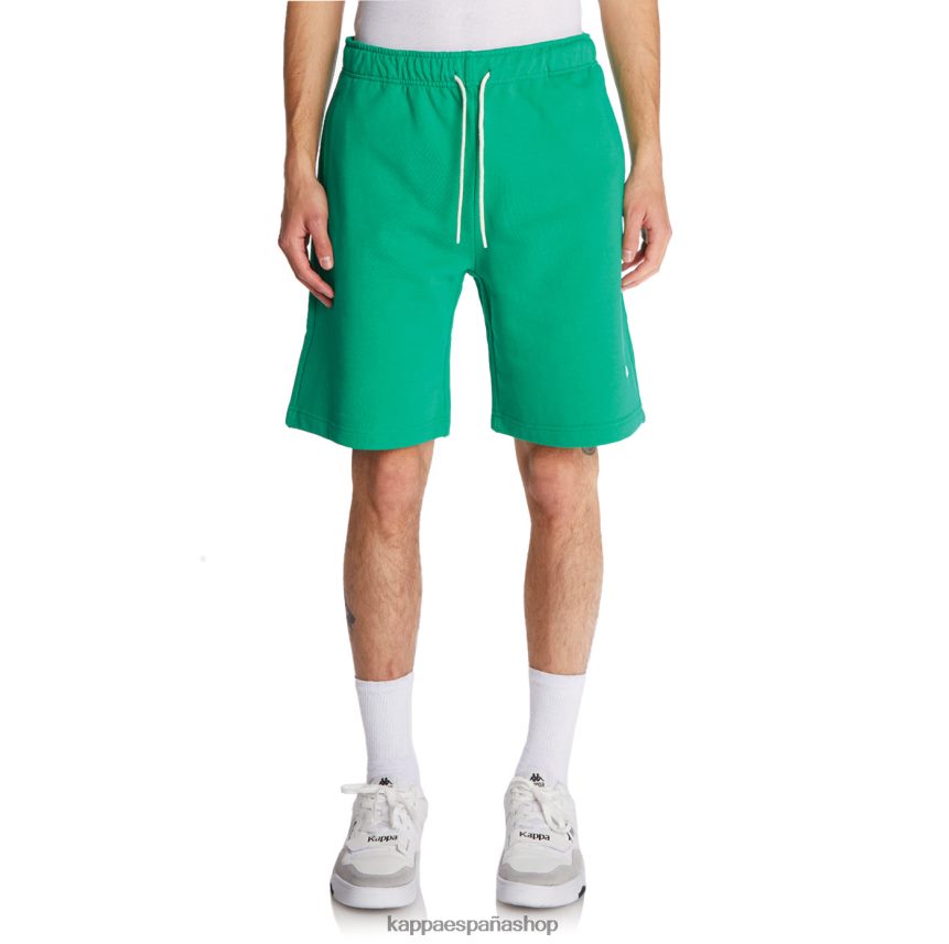Kappa hombres bata giovani karraway pantalones cortos Kelly verde 4P8JZR275