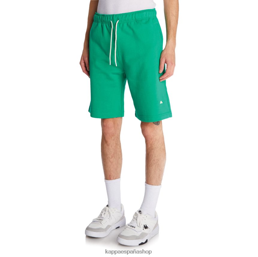 Kappa hombres bata giovani karraway pantalones cortos Kelly verde 4P8JZR275