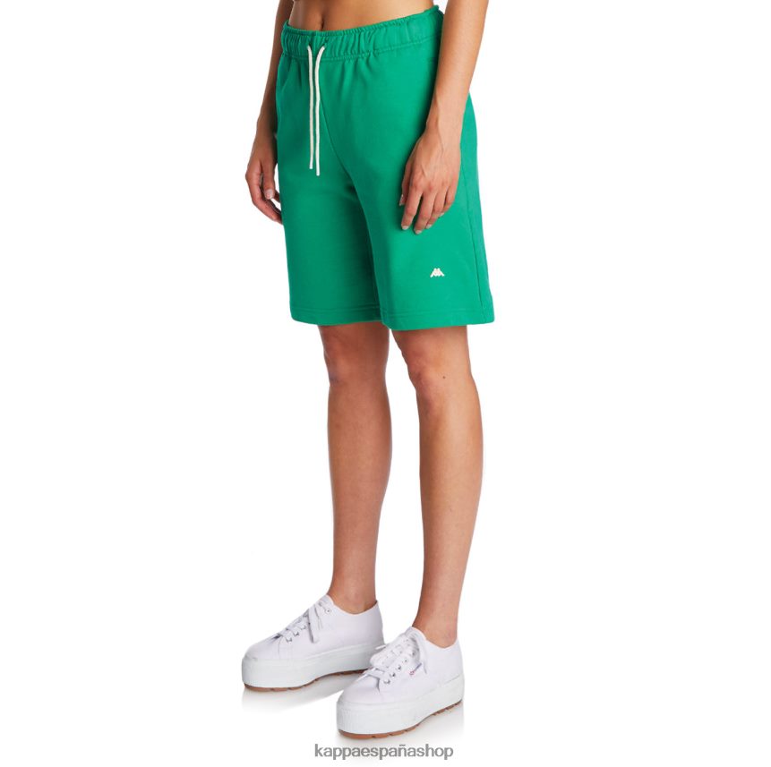 Kappa hombres bata giovani karraway pantalones cortos Kelly verde 4P8JZR275