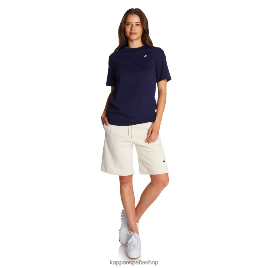 Kappa hombres bata giovani karraway pantalones cortos crema 4P8JZR272