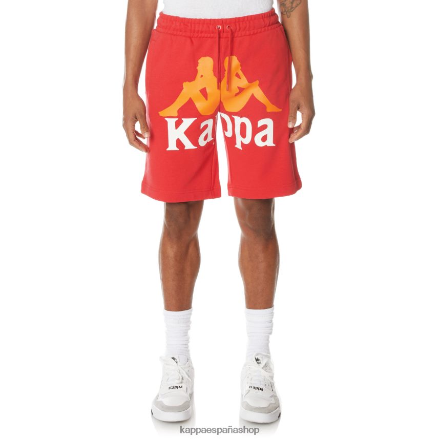 Kappa hombres pantalones cortos anjuan autenticos rojo 4P8JZR242