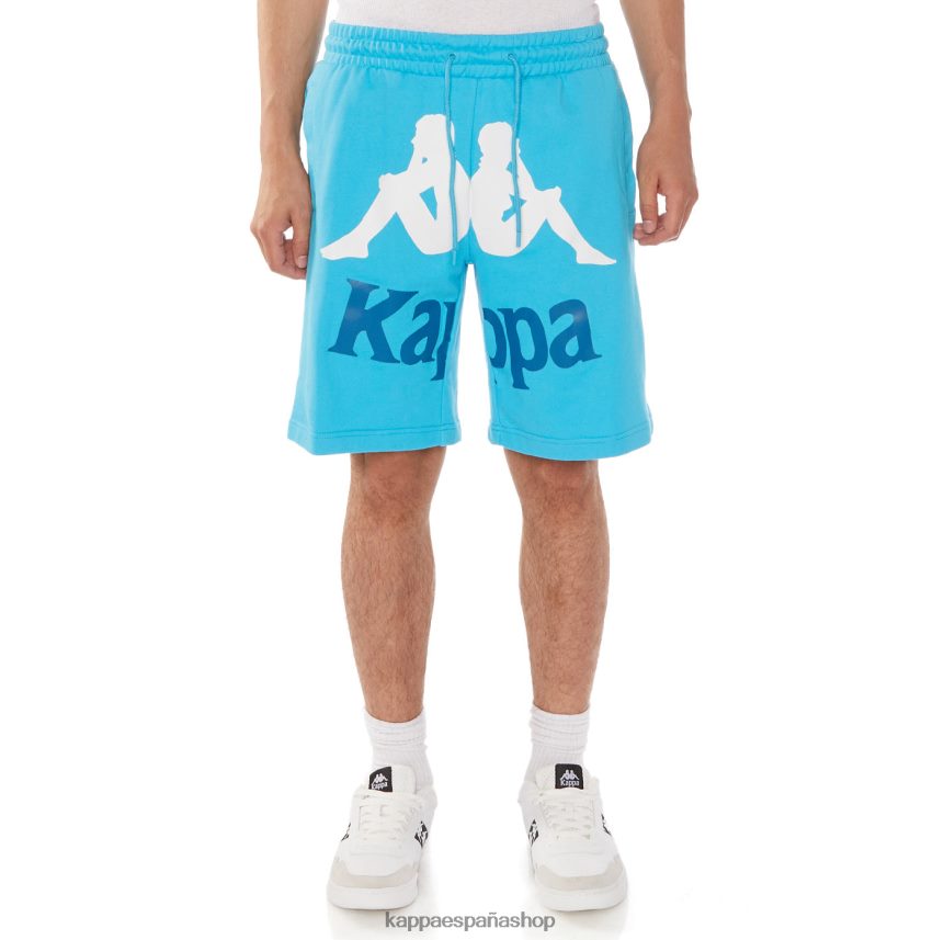 Kappa hombres pantalones cortos anjuan autenticos turquesa 4P8JZR231