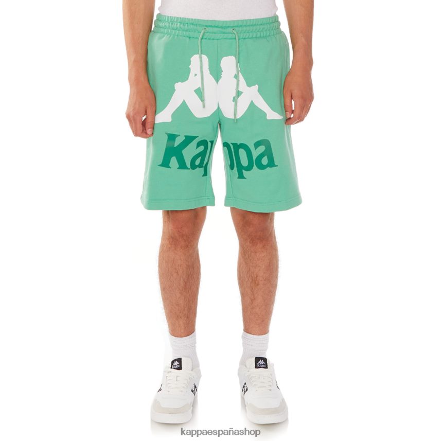 Kappa hombres pantalones cortos anjuan autenticos verde 4P8JZR216