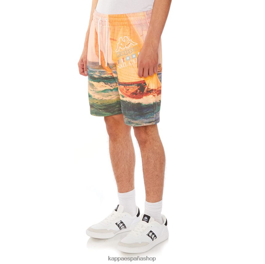 Kappa hombres pantalones cortos beige 4P8JZR220