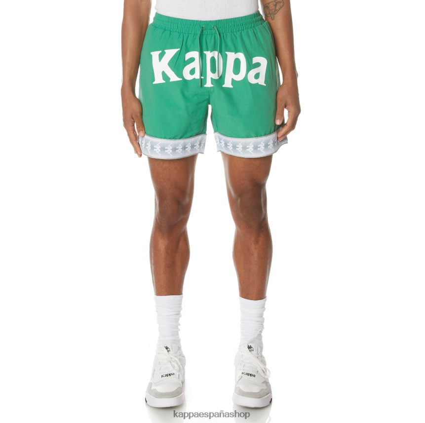 Kappa hombres shorts de baño 222 banda calband verde 4P8JZR241