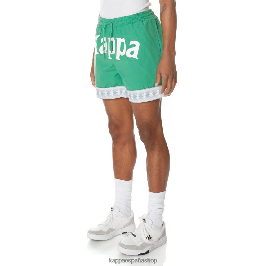 Kappa hombres shorts de baño 222 banda calband verde 4P8JZR241