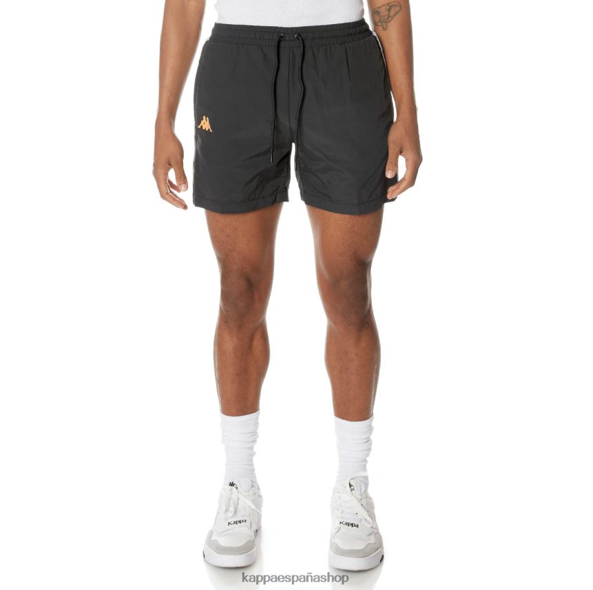 Kappa hombres shorts de baño 222 banda corty negro azabache 4P8JZR248
