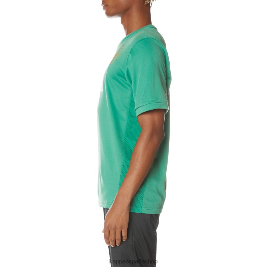 Kappa hombres auténtica camiseta de arnold verde 4P8JZR144