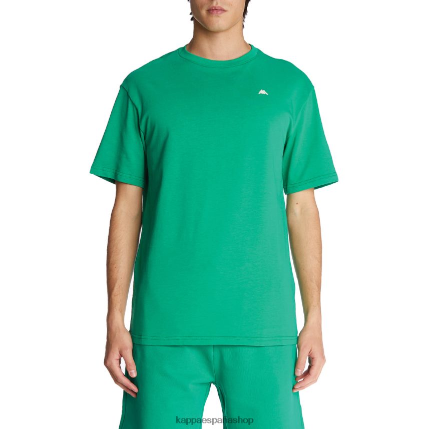 Kappa hombres bata giovani darphis camiseta Kelly verde 4P8JZR200
