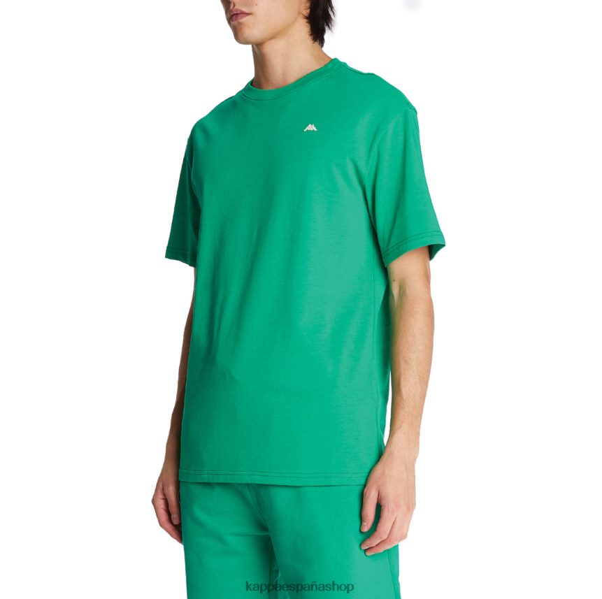 Kappa hombres bata giovani darphis camiseta Kelly verde 4P8JZR200